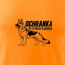 Ochranka na čtyřech tlapkách - vlčák