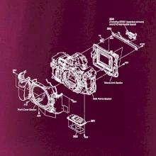 Nákres Digitální fotoaparát