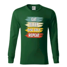 Disc Golf eat sleep barevné