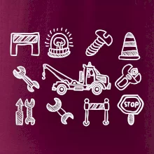 Odtahová služba - ikony