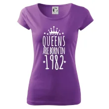 Queens are born in 1982 Queens are born in 1982