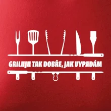 Griluju tak dobře, jak vypadám
