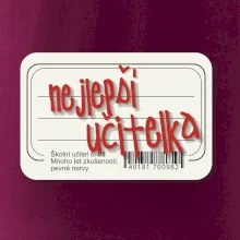 Nejlepší učitelka sešit