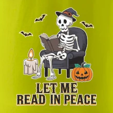 Let me read in peace