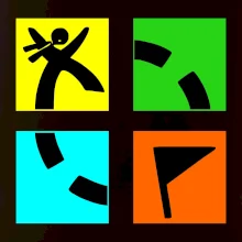 Geocaching logo barevné