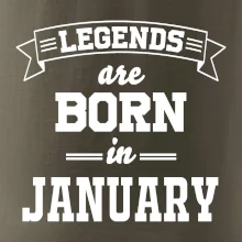 Legends are born in January