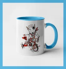 Bull terier anděl (Pecka design)