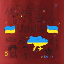 Ukrajina folklor - kreslené obrázky