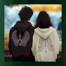 Párova mikina - Jeho anděl , Její strážce