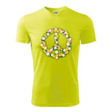 Peace symbol kopretiny