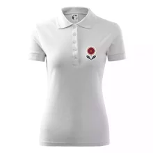 Folklor na prsu květina kulatá