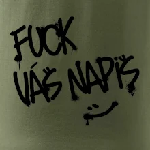 Fu*k Váš nápis