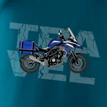 Cestovní enduro modré