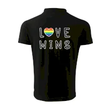 Love wins nápis
