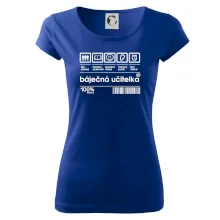 Čárový kód  - Báječná učitelka