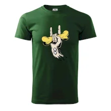 Rocková ruka kost a oko