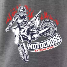 Motocross extreme sport fire