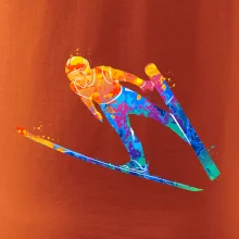 Skokan na lyžích splash