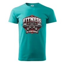 Fitness činka a závaží eat sleep repeat