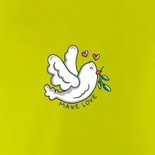 Holubice míru - make love