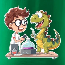 Chemik a dinosaurus - kluk
