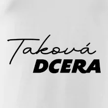 Jaký táta / máma - taková dcera psací