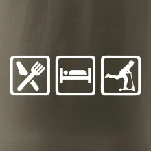 Eat sleep koloběh - koloběžka