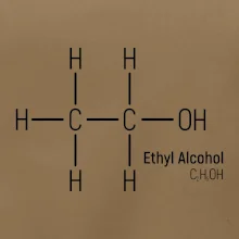 Molekulární struktura Ethanol