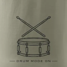 Drum mode on - jednoduchý buben s paličkami