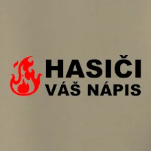 Hasiči (oheň, název sboru - vlastní nápis)