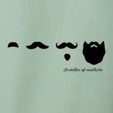 Evolution mustache Evolution mustache