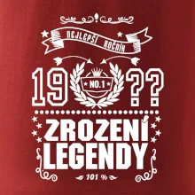Zrození legendy - pro všechny - vlastní letopočet
