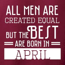 All men are created equal april