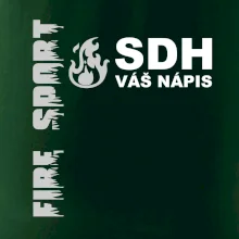 SDH REFLEXNÍ nápis (oheň, firesport, název sboru - vlastní nápis)