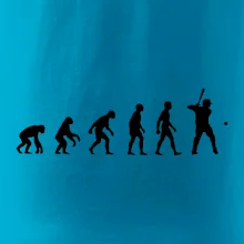 Evoluce baseball pálkař nápřah + míček
