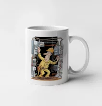 Vyděšený elektrikář