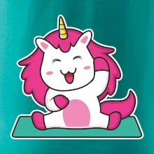 Yoga veselý jednorožec