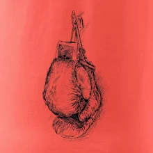 Boxerské rukavice kreslené na výšku