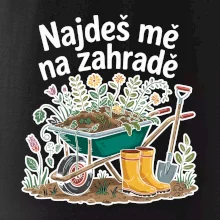 Najdeš mě na zahradě - kolečko