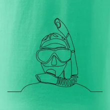 Potápěč jedním tahem