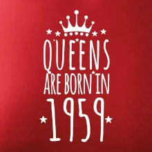Queens are born in 1959