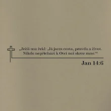 Citáty z bible - Jan 14:6