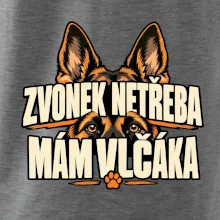 Zvonek netřeba mám vlčáka