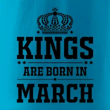 Kings are born in March