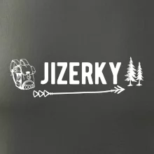Jizerky nápis