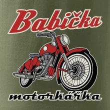 Dědeček / babička motorkář