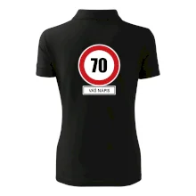 Dopravní značka - rychlost 70 - váš nápis