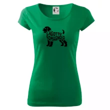 Lagotto romagnolo nápis v těle