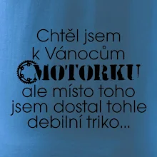 Chtěl jsem dostat motorku - Vánoce