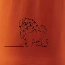 Havanský psík linka jedním tahem